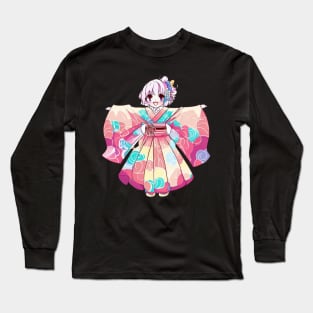 Kimono kabuki Long Sleeve T-Shirt